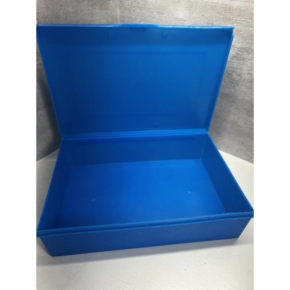 EMPIRE BEROL USA School Box Blue Pencil Case Holder